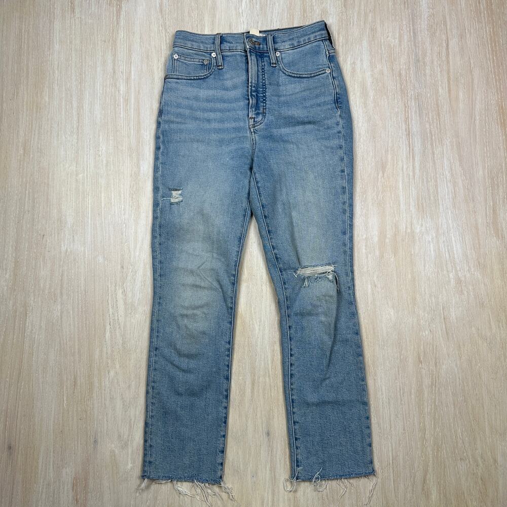 Madewell The Petite Perfect Vintage Jean in Coffey Wash: Worn-In Edition 24P